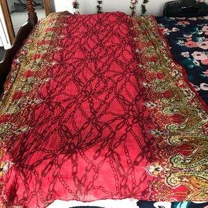 Unique Red Scarf 🧣